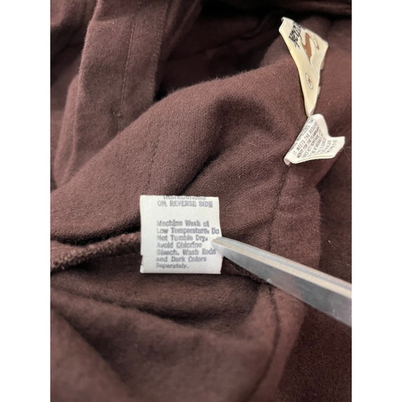 Duxback Flannel Shirt Mens Size Medium Brown Button Up Long Sleeves Outdoors - Picture 8 of 11